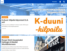 Tablet Screenshot of k-kauppiasliitto.fi